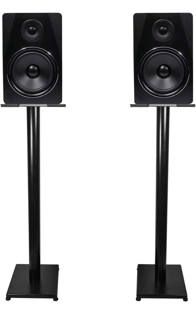 Rockville APM8B 8" 2-Way 500W Active/Powered USB Studio Monitor Speakers Pair