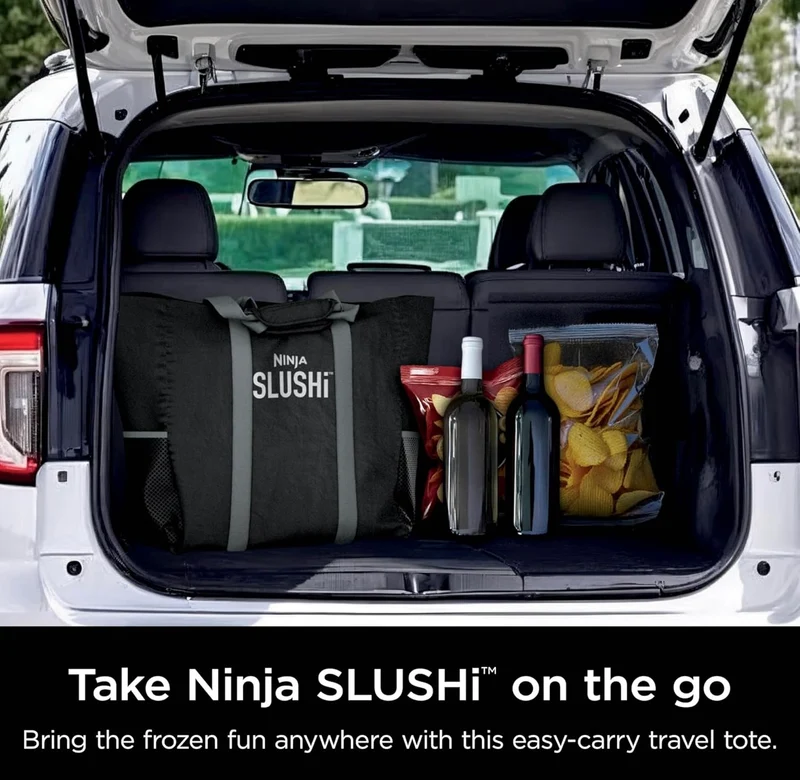 Ninja SLUSHi Travel Party Tote, Compatible with FS300 Series and FS299 - Black
