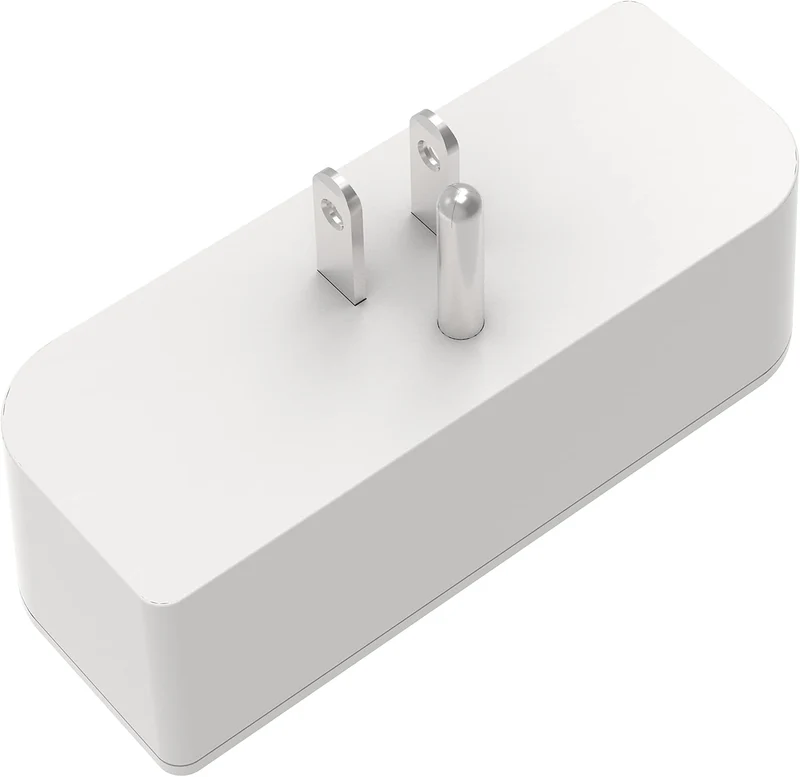 Monster Smart Power Outlet WiFi Control for Indoor Use with Monster App - Voice Control with Amazon Alexa and Google Assistant - 1 Outlet White