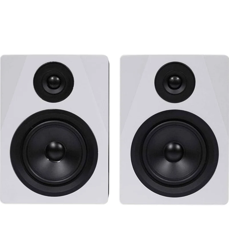 Rockville 2-Way 250W Active/Powered USB Studio Monitor Speakers Pair, 5.25 inch (APM5W)