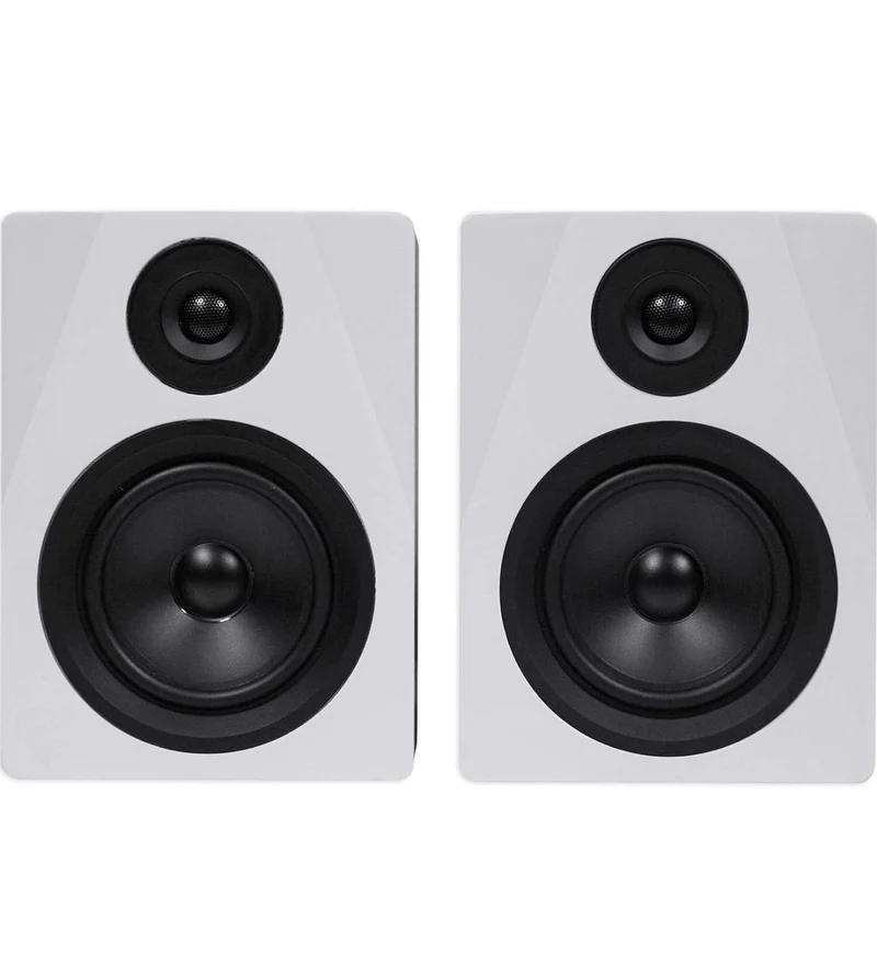 Rockville 2-Way 250W Active/Powered USB Studio Monitor Speakers Pair, 5.25 inch (APM5W)