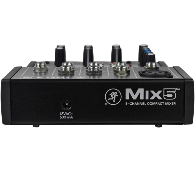 Bundle: (2) Rockville BPA8 8" 300W Speakers w/Bluetooth+ (1) Mackie Mix5 Mixer+ (2) RCXMB20B 20' XLR-TRS Cables REAN