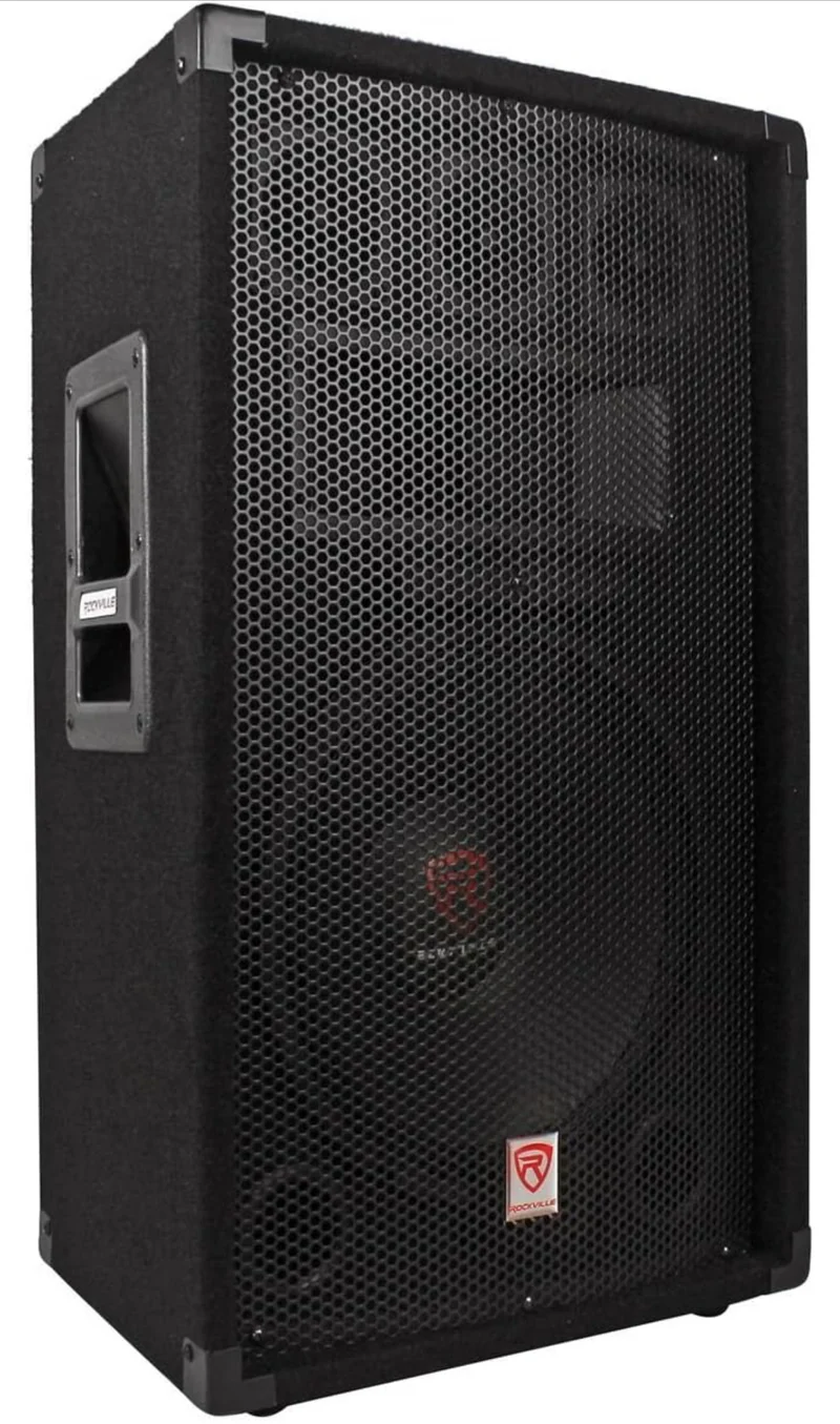 BUNDLE 2 Rockville RSG12.4 12 3-Way 1000w 4-Ohm Passive DJ Speakers