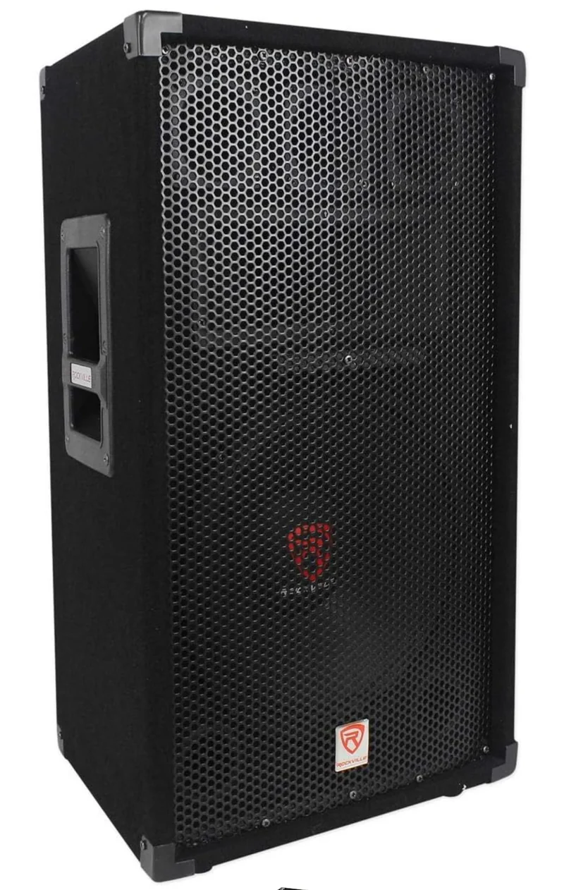 Rockville (2) RSG12 12 3-Way 1000 Watt 8-Ohm Passive DJ/Pro Audio PA Speaker