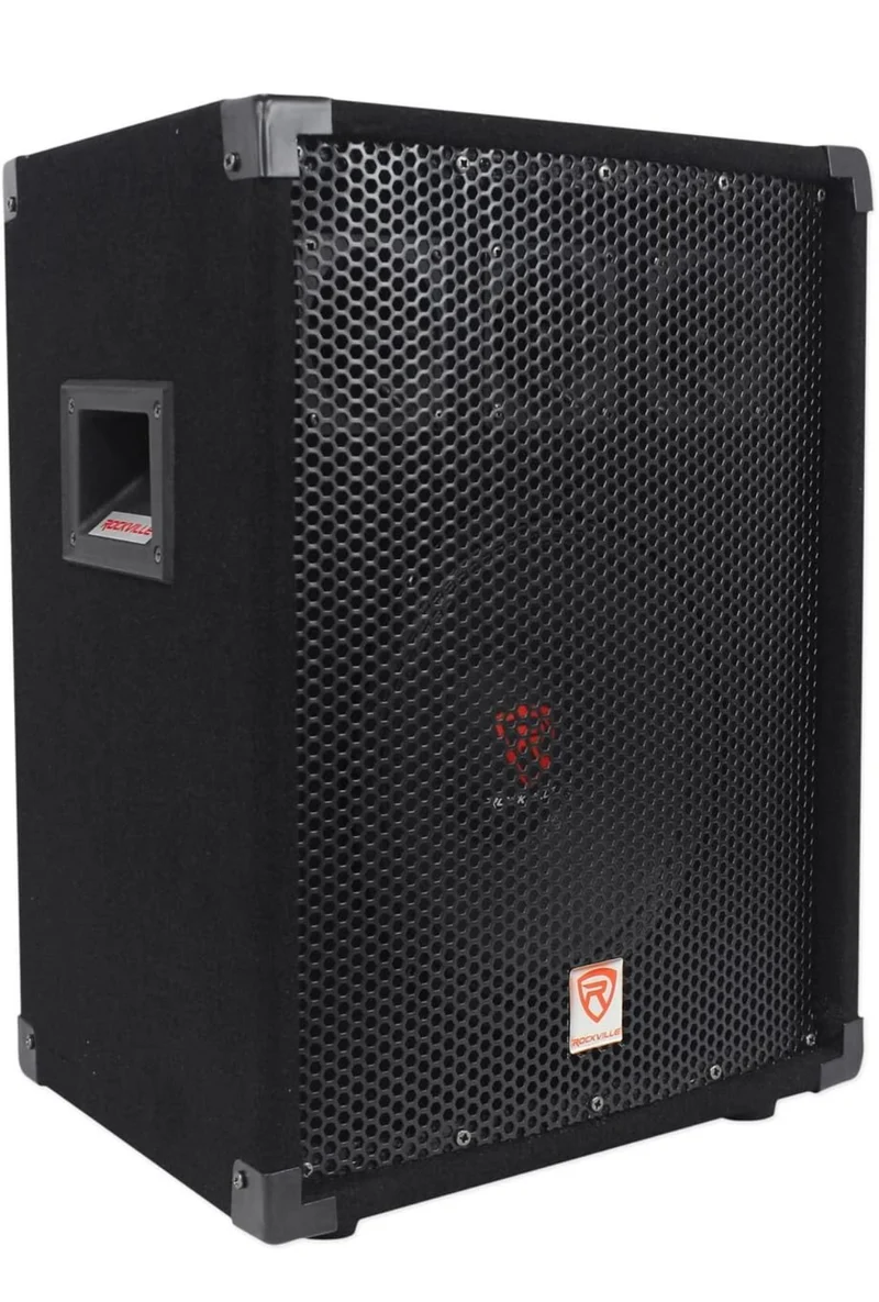 Rockville (2) RSG10 10 400 Watt 2Way 8-Ohm Passive DJ PA Speake BUNDLE