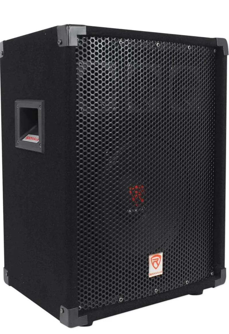 Rockville (2) RSG10 10 400 Watt 2-Way 8-Ohm Passive DJ/Pro Audio PA Speaker BUNDLE