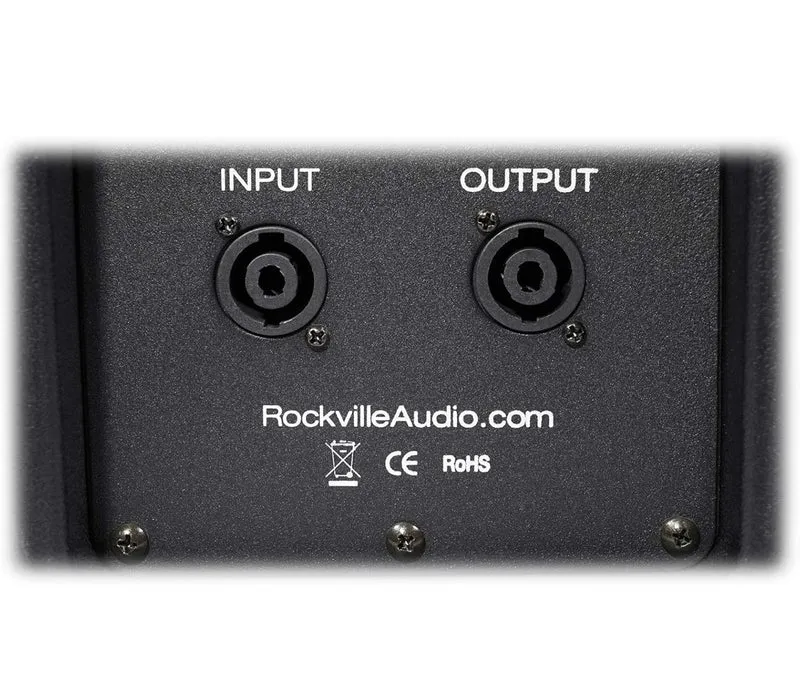 Rockville SPGN108 10" Passive 800 Watt DJ PA Speaker Lightweight Cabinet 8 Ohm