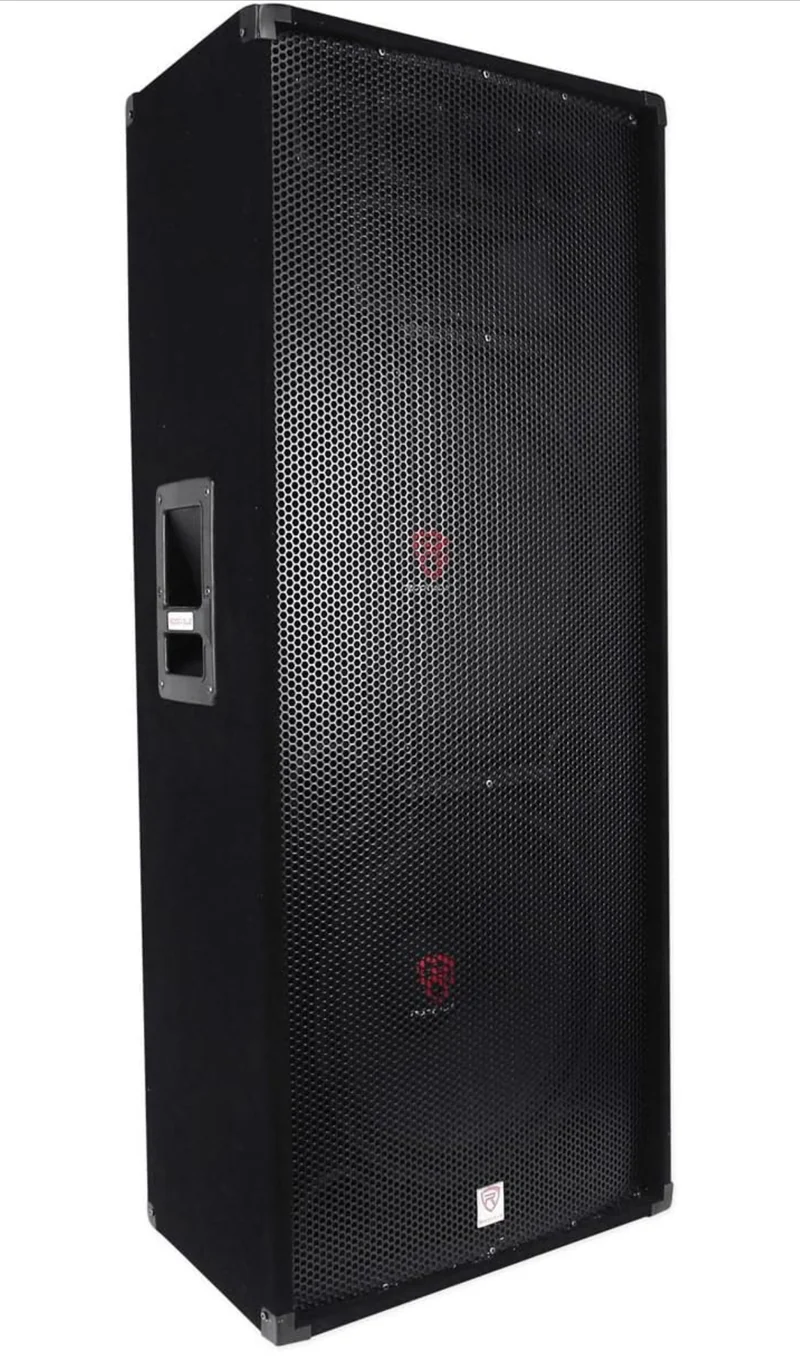 Rockville RSG15-2 Dual 15” 3000 Watt 3-Way Passive DJ/Pro Audio Speaker