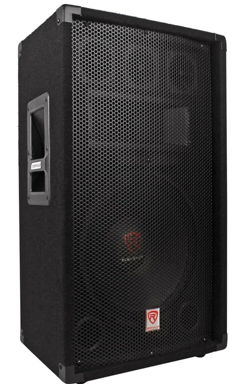 Rockville RSG12.4 12” 3-Way 1000 Watt 4-Ohm Passive DJ/Pro Audio PA Speaker