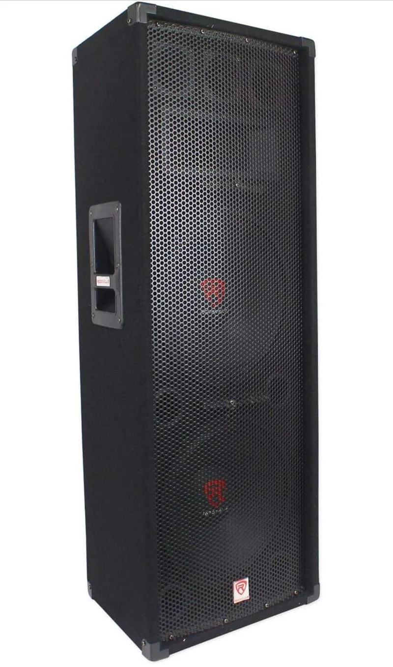 Rockville Dual 12” 2000 Watt 3-Way 8-Ohm Passive DJ/Pro Audio PA Speaker (RSG12.2)