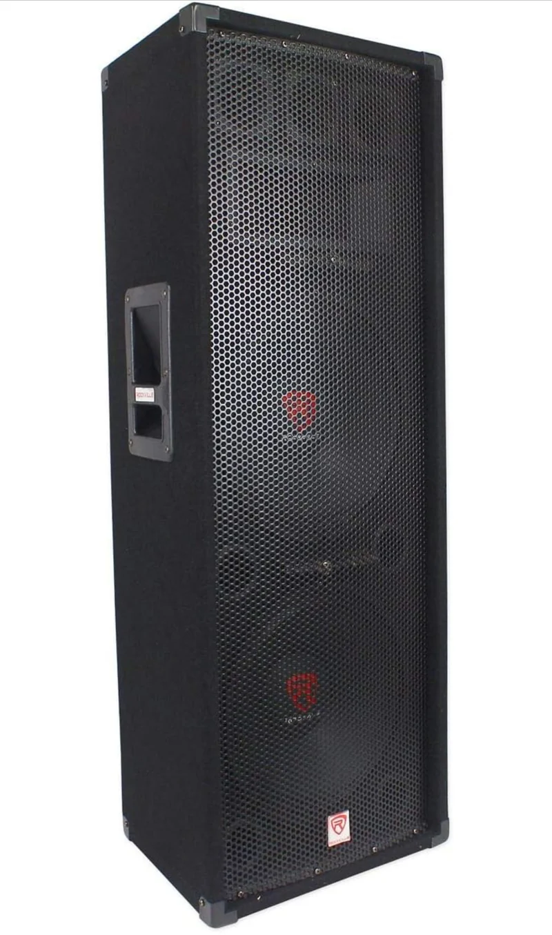 Rockville Dual 12” 2000 Watt 3-Way 8-Ohm Passive DJ/Pro Audio PA Speaker (RSG12.2)