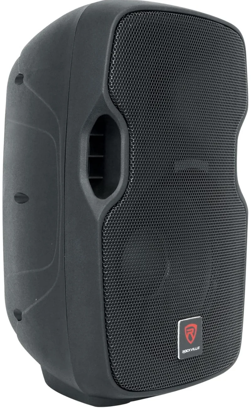 (2) Rockville BPA10 10" 800w DJ PA Speakers with Bluetooth BUNDLE