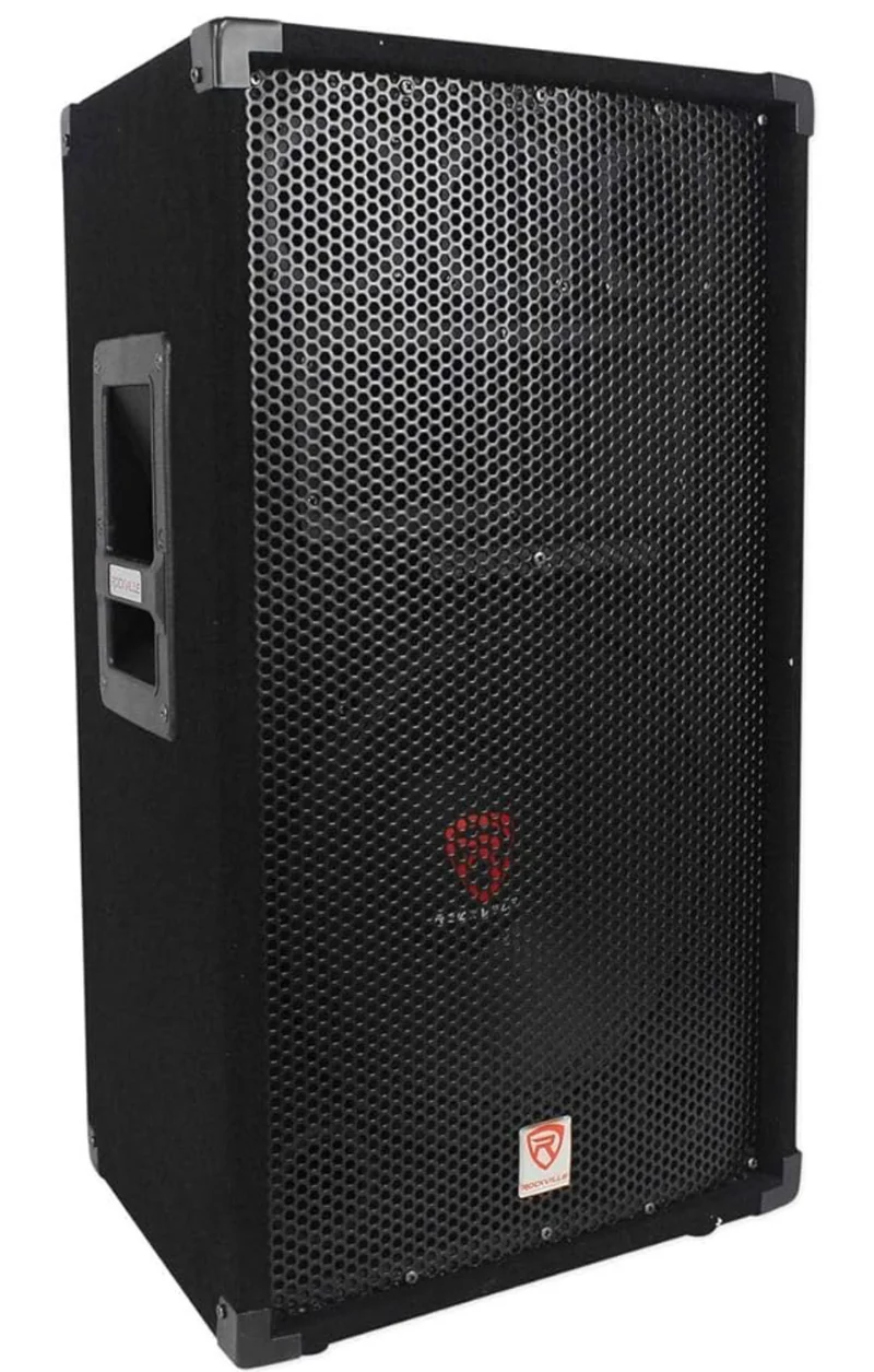 Rockville RSG12 12-Inch 1000 Watt 8-Ohm 3-Way Passive PA Speaker, High-Power Audio, Durable Build, Wide Sound Dispersion
