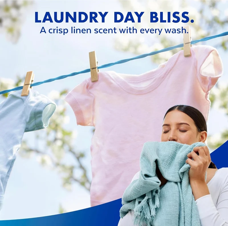 Lysol Disinfectant Laundry Sanitizer & Scent Booster, Laundry Detergent Additive, Color Safe Bleach Alternative, Laundry Odor Eliminator, Kills Bacteria & Viruses, Crisp Linen Scent, 90 Fl Oz