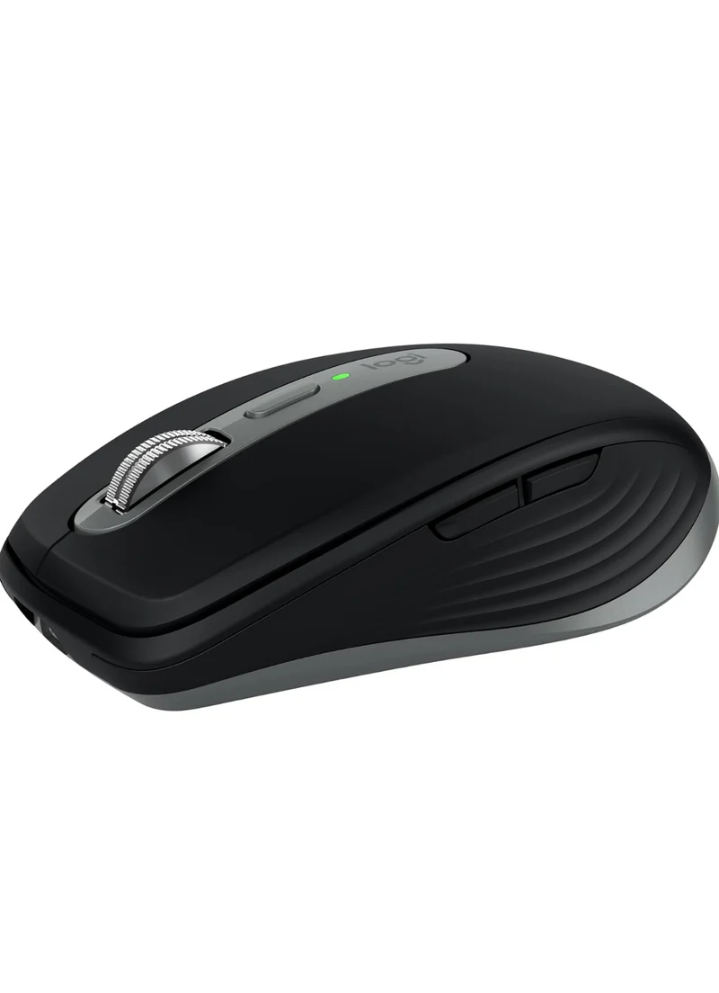 Logitech MX Anywhere 3S for Mac, Compact Wireless Bluetooth Mouse, 8K DPI Any-Surface Tracking, Quiet Clicks, USB C, Wireless Mouse for MacBook Pro, MacBook Air, iMac, iPad - Space Grey