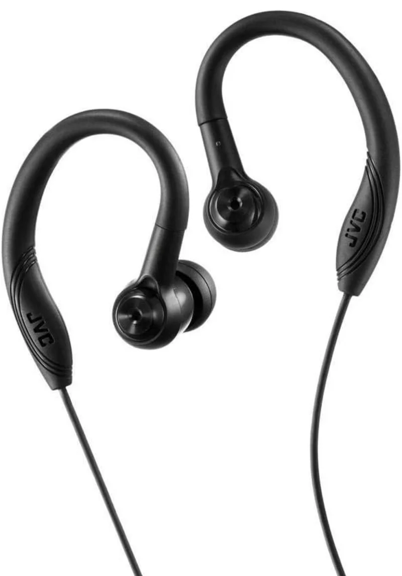 JVC Earclip Earbud Sport Earbud Earclip Black (HAEC10B) (HA-EC10B)