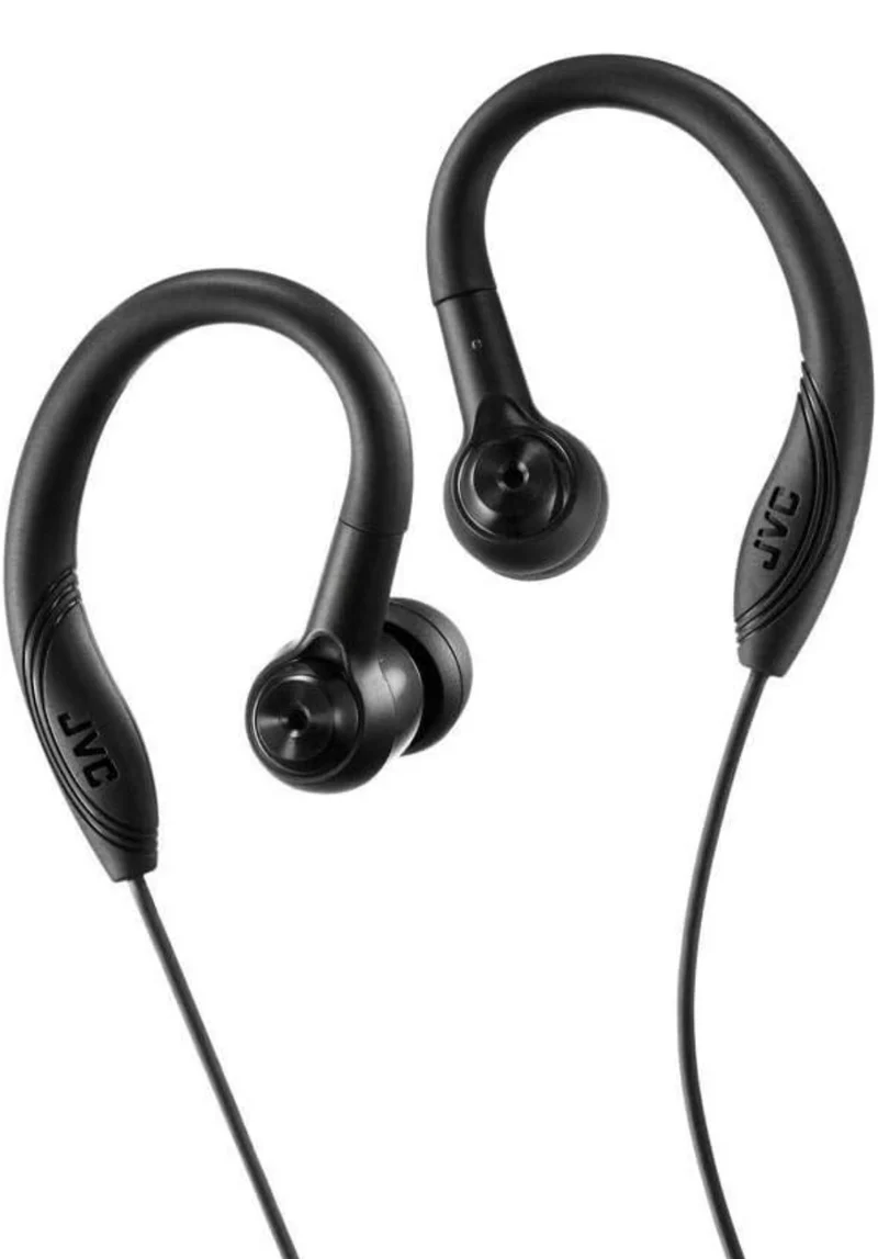 JVC Earclip Earbud Sport Earbud Earclip Black (HAEC10B) (HA-EC10B)