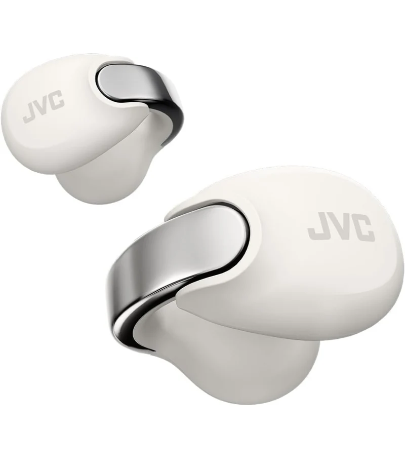 JVC Nearphones Open Ear True Wireless Headphones - Open Ear Earbuds - Bluetooth 5.3-24H Playback - IPX4 Water Resistant - Built-in Mic - Awareness & Comfort - Ear Clip Earbuds - HANP1T