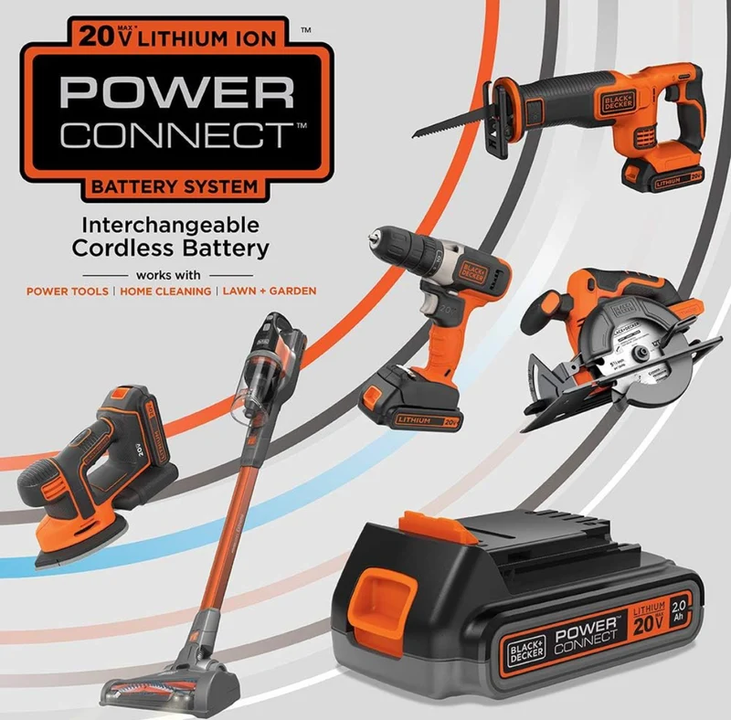 BLACK+DECKER 20V MAX Cordless Leaf Blower, 2-Speed, Up to 90 MPH, with Battery and Charger (BCBL700D1)