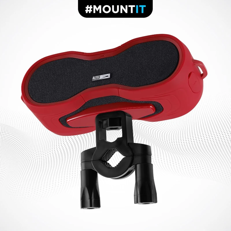 Altec Lansing BoomJacket XL Wireless Bluetooth Speaker, Magnetic Waterproof Speaker, IPX7 Outdoor Speaker with 24H Playtime, Portable Speaker with Carabiner, Mountable, Quick Charge