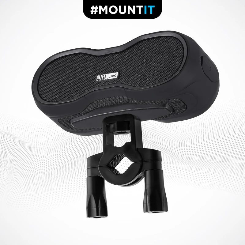Altec Lansing BoomJacket XL Wireless Bluetooth Speaker, Magnetic Waterproof Speaker, IPX7 Outdoor Speaker with 24H Playtime, Portable Speaker with Carabiner, Mountable, Quick Charge