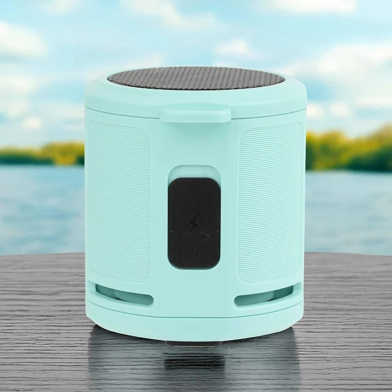 Altec Lansing HydraMicro - Waterproof Bluetooth Speaker, Lightweight & Portable Speaker for Travel & Outdoor Use, Mint