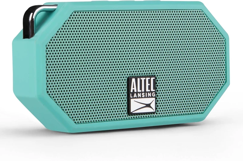 Altec Lansing Mini H2O - Waterproof Bluetooth Speaker, IP67 Certified & Floats in Water, Compact & Portable Speaker for Hiking, Camping, Pool, and Beach