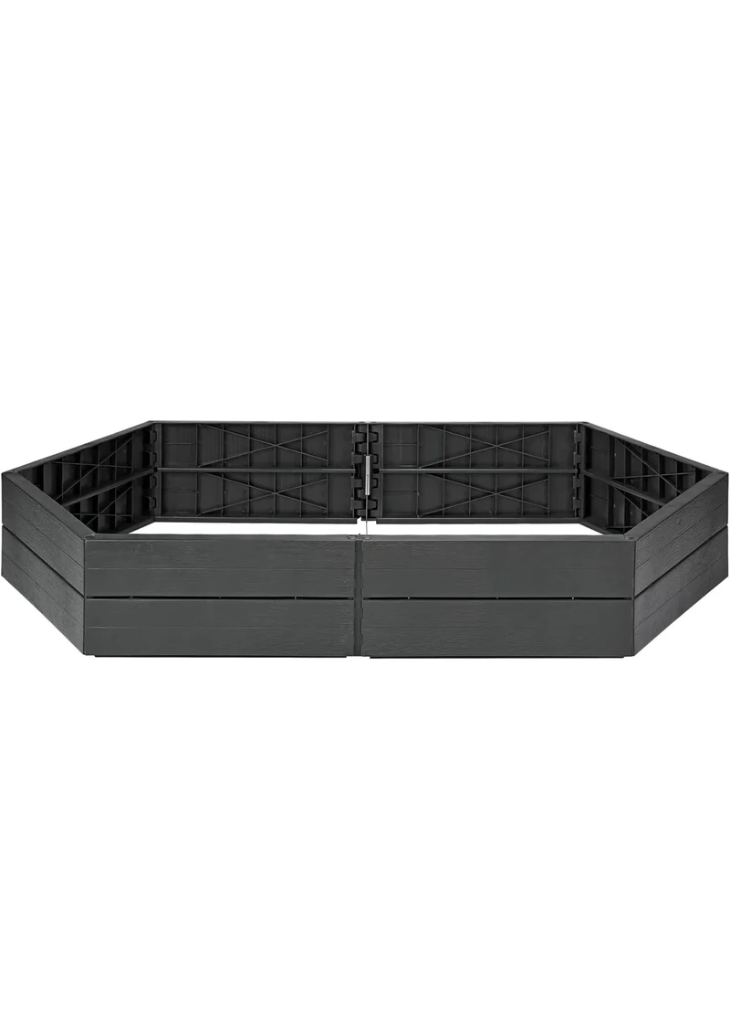 BLACK+DECKER Raised Garden Bed, Planter for Outdoor Plants, Easy Assembly, 3 ft.