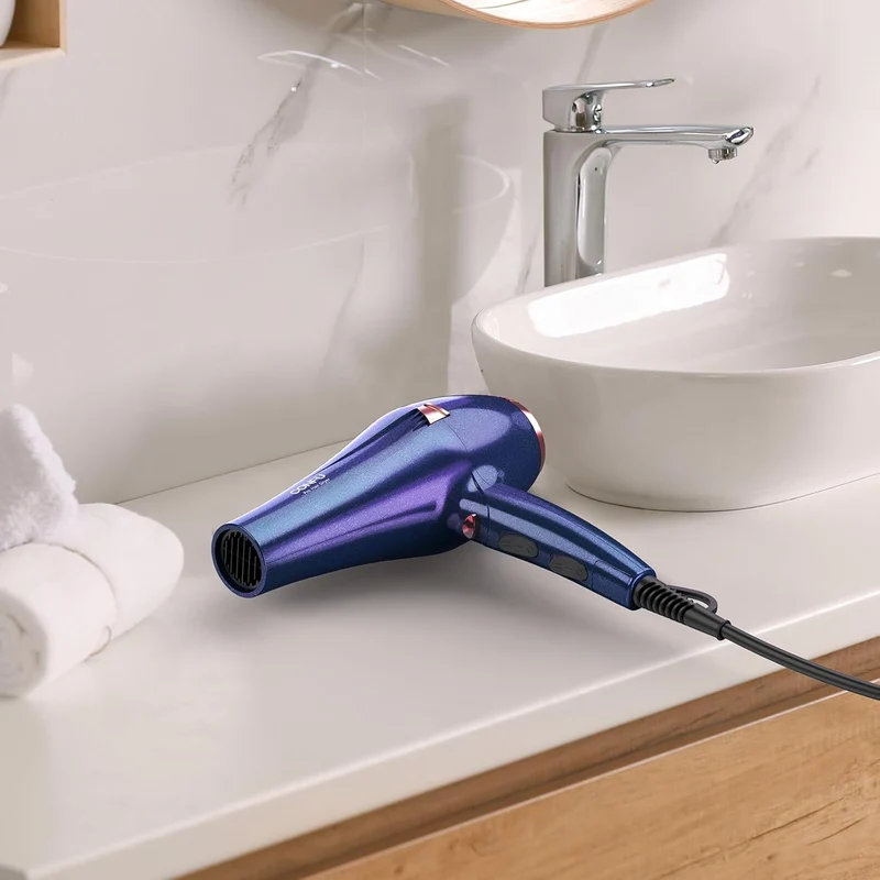 CONFU Hair Dryer, Professional Ionic Salon Blow Dryer with Diffuser for Women and Men, 5X Fast Drying, Powerful and Quiet Hair Blow Dryer for Fast & Easy Styling (1875 Watts)