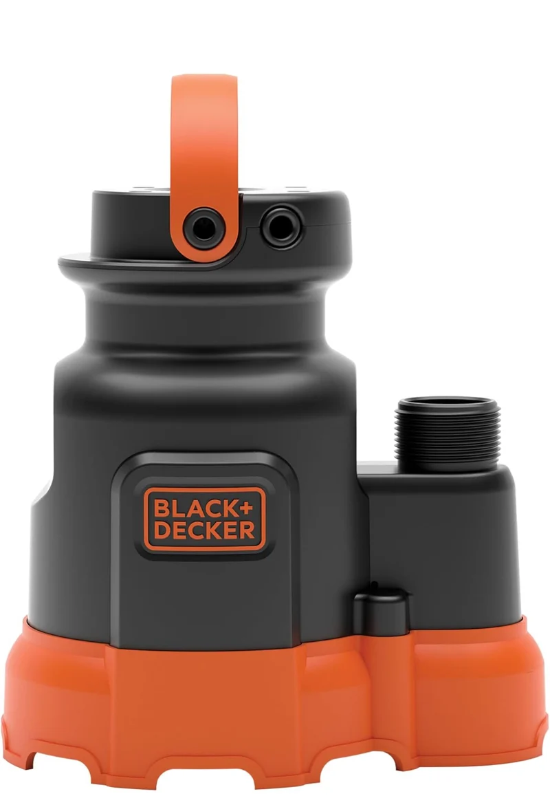 Black+Decker 1/4 HP Submersible Water/Utility Pump, Pumps up to 2300 GPH