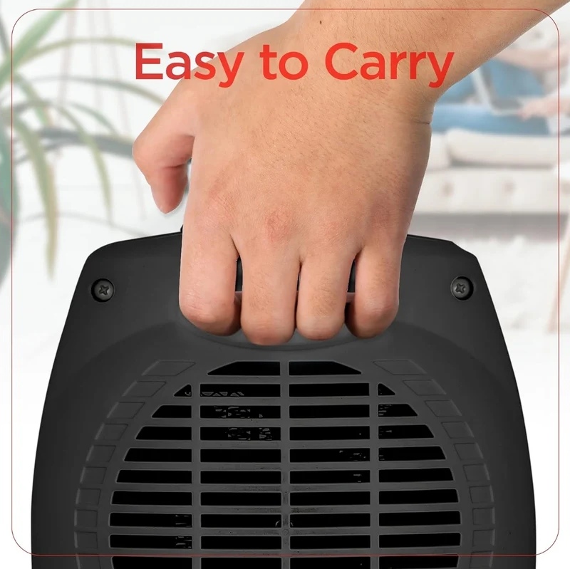 BLACK+DECKER Small Space Heater, 1500W Ceramic Heater for Indoor Use