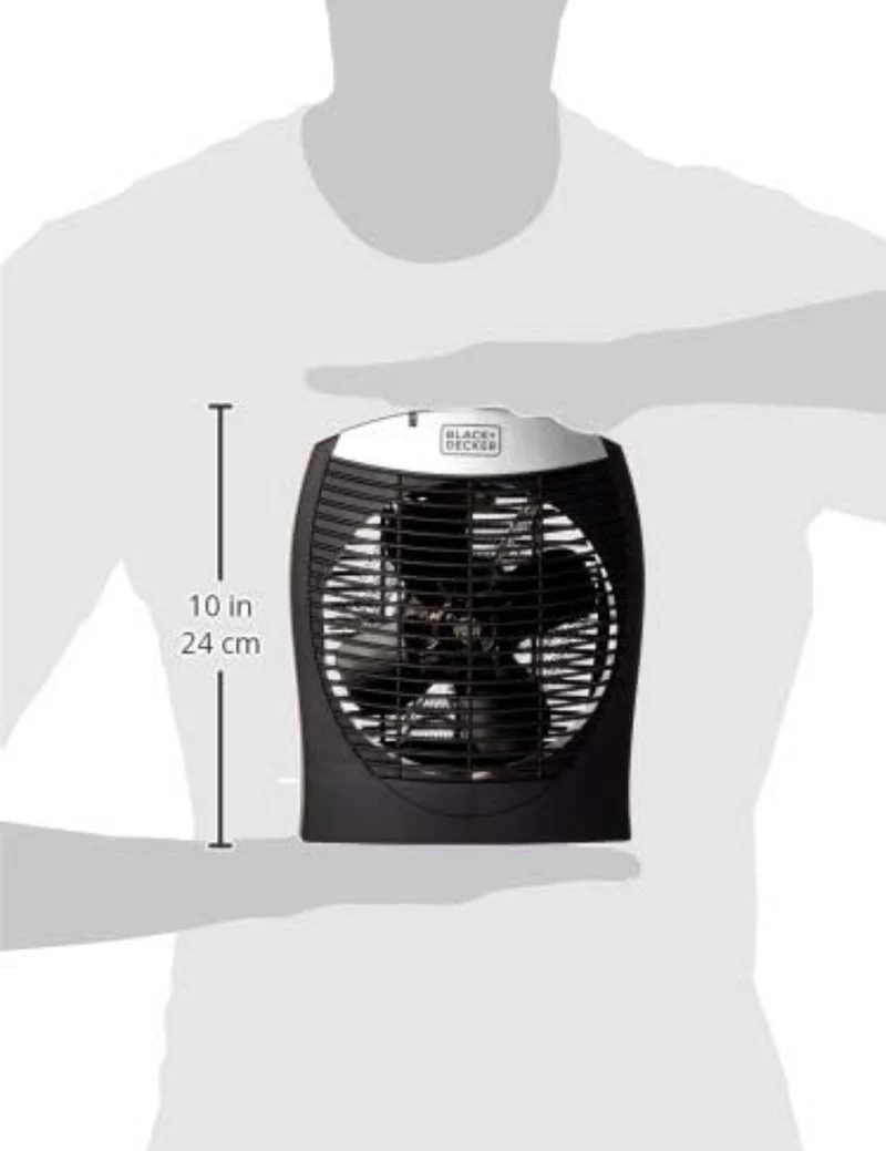 BLACK+DECKER Energy Saving Function Electronic Heater, One Size