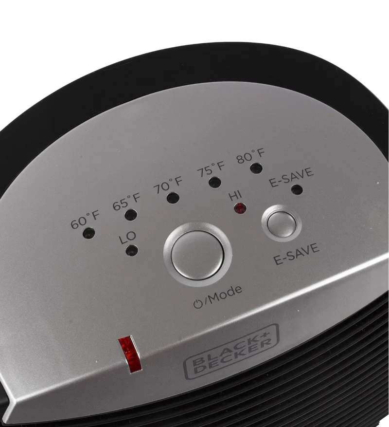 BLACK+DECKER Energy Saving Function Electronic Heater, One Size