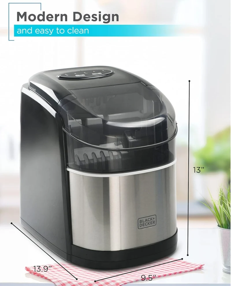 BLACK+DECKER 26 lb. Capacity Ice Maker