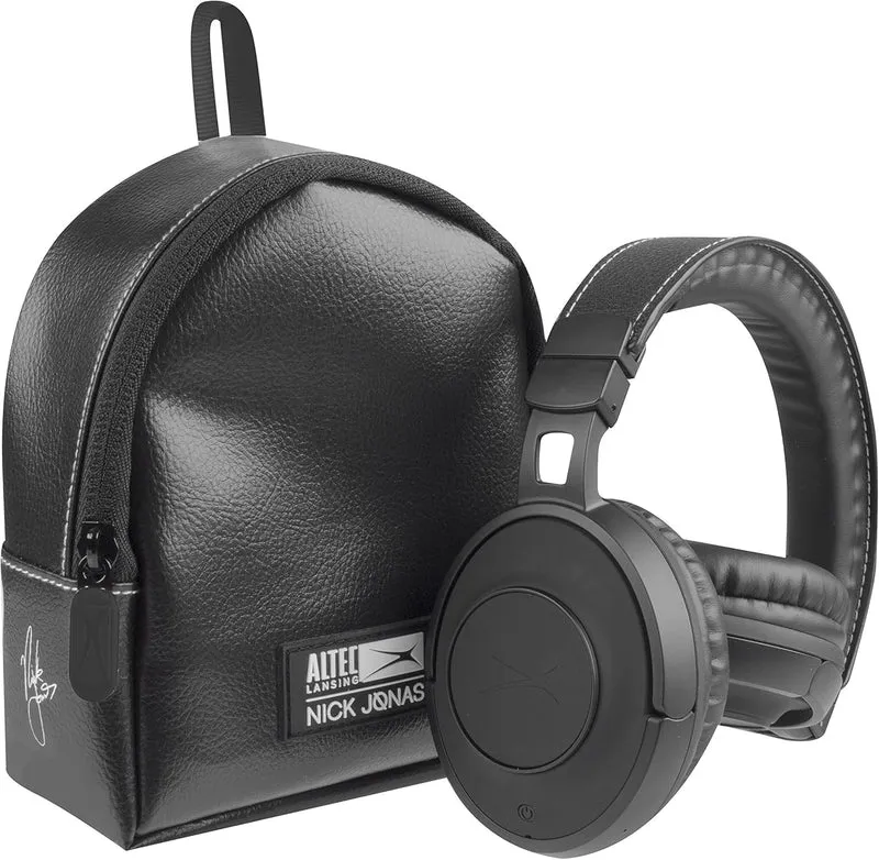 Altec Lansing NJHP-2-BLK Nick Jonas Collaboration Bluetooth Touch Headphones