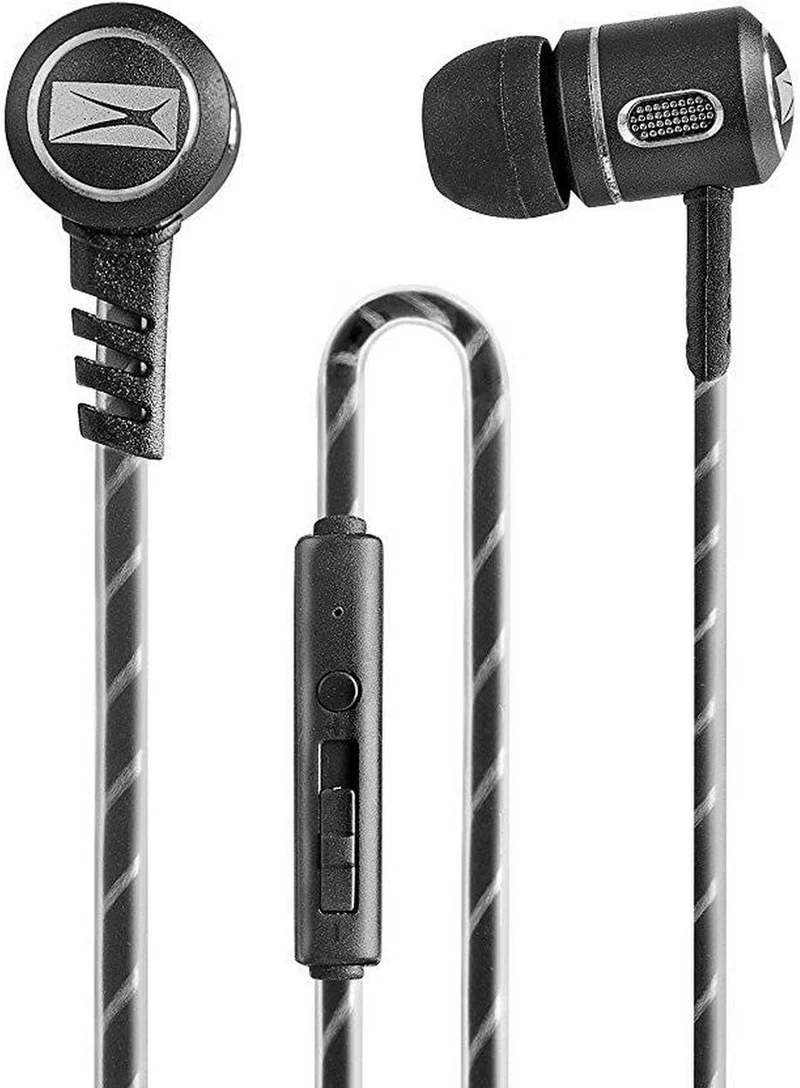 Altec Lansing in-Ear Stereo Metal Earbuds - Black