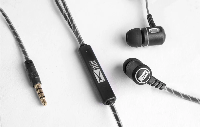 Altec Lansing in-Ear Stereo Metal Earbuds - Black