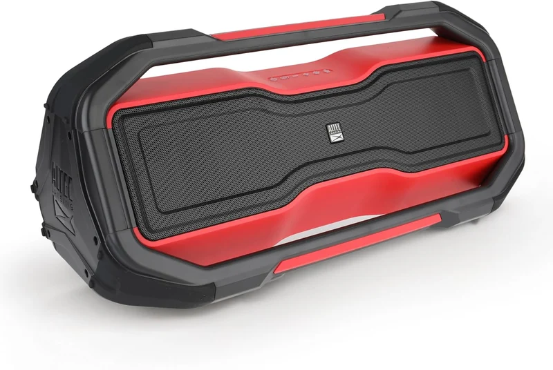 Altec Lansing ROCKBOX XL Wireless Bluetooth Speaker, Portable Waterproof with 20 Hour Playtime and 5 Illuminating LED Light Modes, Floating Wireless Speaker for Indoors and Outdoors
