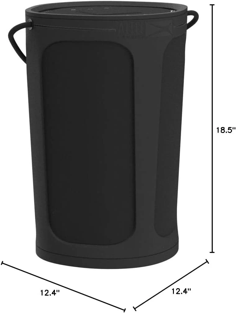 Altec Lansing Soundbucket XL - Waterproof Bluetooth Speaker with Customizable LED Lights, Qi Wireless Charging, 20 Hours Playtime & 100 Foot Range Visit the Altec Lansing Store