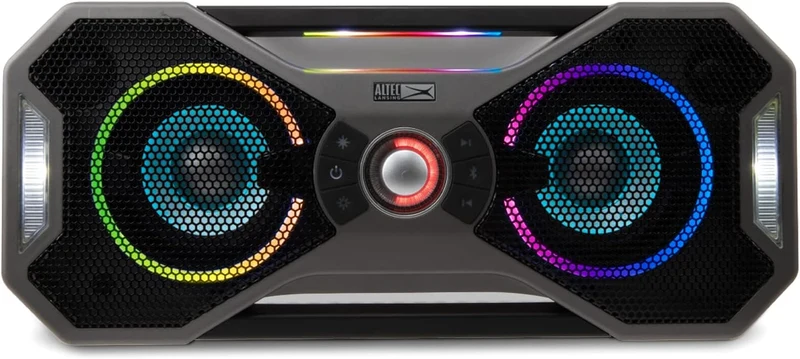 Altec Lansing Mix 2.0 - Waterproof Bluetooth Speaker with Strong Bass, Portable Speaker for Travel & Outdoor Use, 100 Foot Range & 20 Hour Playtime Visit the Altec Lansing Store