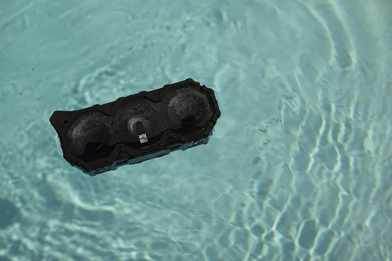 Altec Lansing Super Lifejacket Jolt - Waterproof Bluetooth Speaker, Durable & Portable Speaker with Qi Wireless Charging and Customizable Lights, Wireless Speaker for Travel & Outdoor Use Visit the Altec Lansing Store