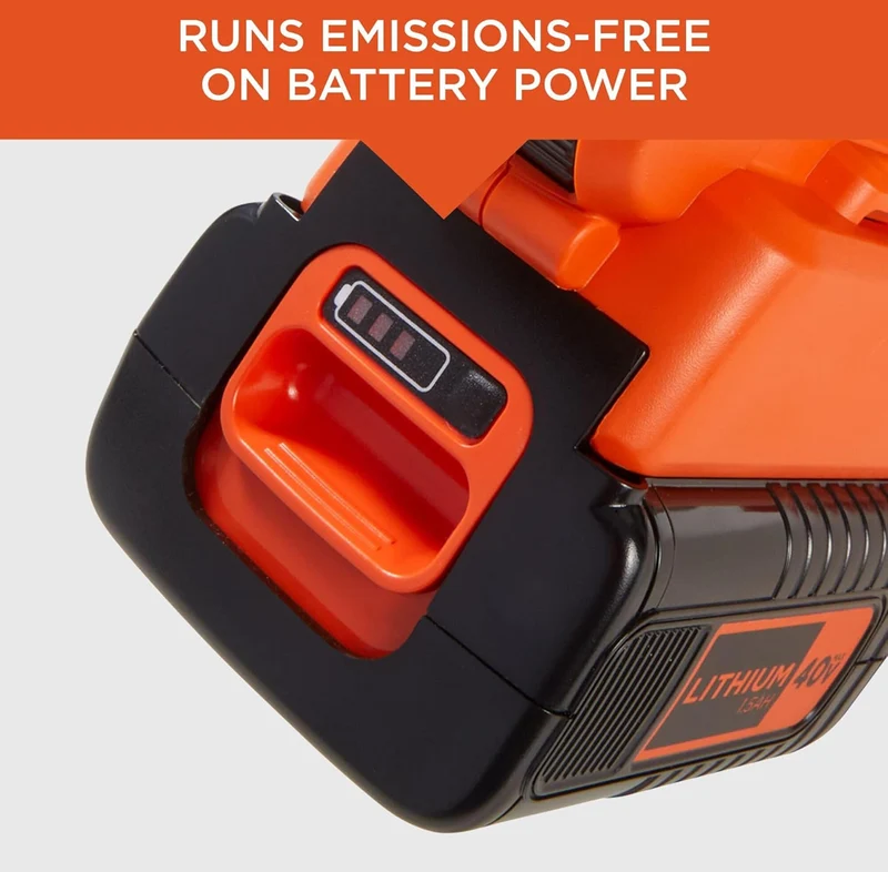 BLACK+DECKER 40V Cordless Leaf Blower Leaf Vacuum Combo Kit, 120 mph Air Speed, 6-Speed Dial, Built-in Scraper, with Collection Bag, Battery and Charger Included (LSWV36)