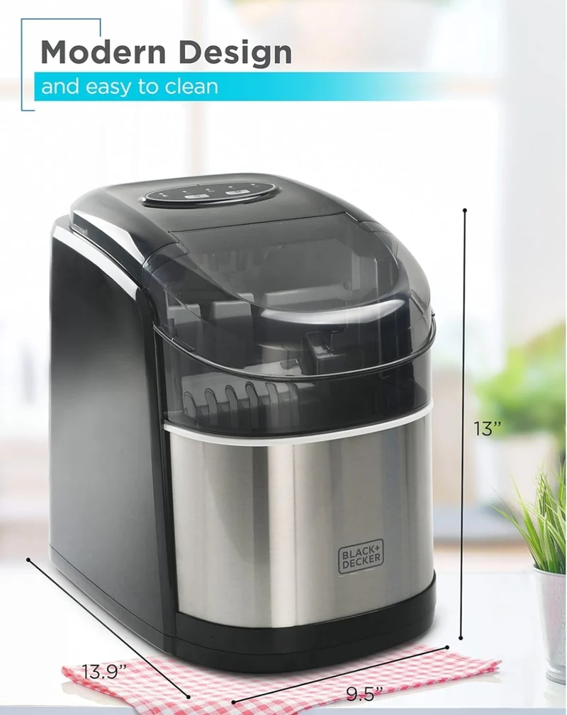 BLACK+DECKER 26 lb. Capacity Ice Maker