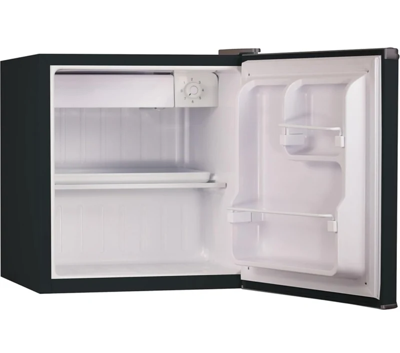 BLACK+DECKER BCRK17B Compact Refrigerator Energy Star Single Door Mini Fridge with Freezer, 1.7 Cubic Feet, Black