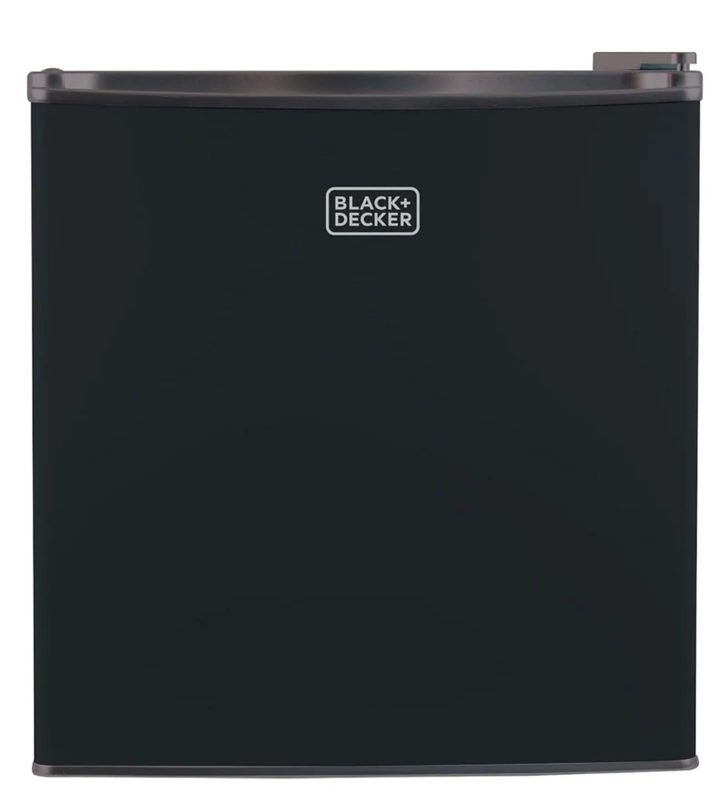 BLACK+DECKER BCRK17B Compact Refrigerator Energy Star Single Door Mini Fridge with Freezer, 1.7 Cubic Feet, Black