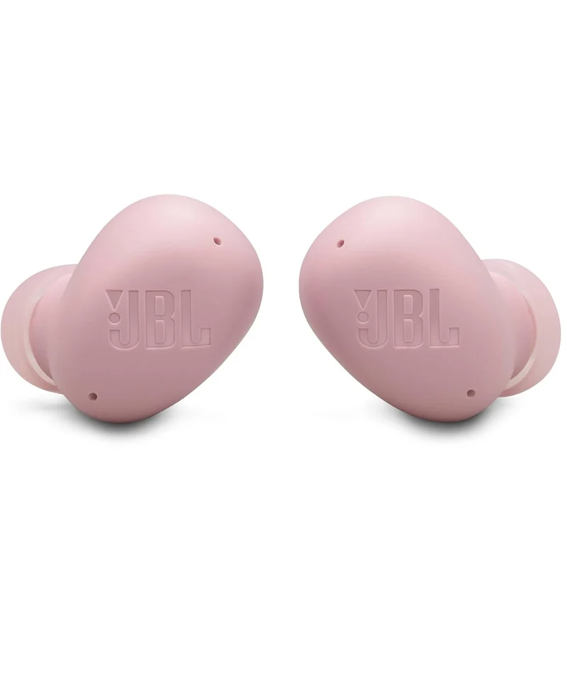JBL Vibe Buds 2 - True Wireless Noise Cancelling Earbuds Pure Bass Sound & Smart Ambient Technology - (Pink)