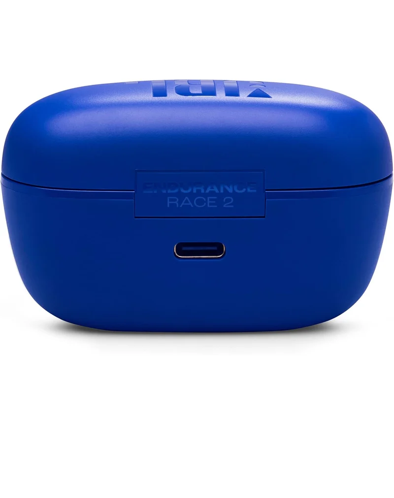 JBL Endurance Race 2 - Waterproof (IP68) Sports True Wireless Earbuds with Active Noise Cancelling (Blue))