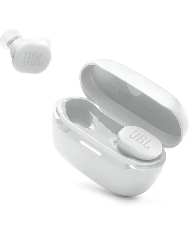 JBL Endurance Race 2 - Waterproof (IP68) Sports True Wireless Earbuds with Active Noise Cancelling (White)