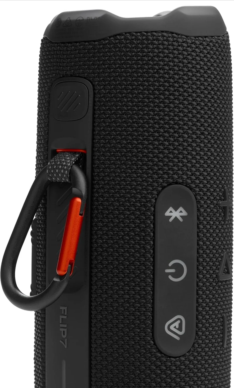 JBL Flip 7 - Portable Waterproof and Drop-Proof Speaker Bold Pro Sound with AI Sound Boost (Black)