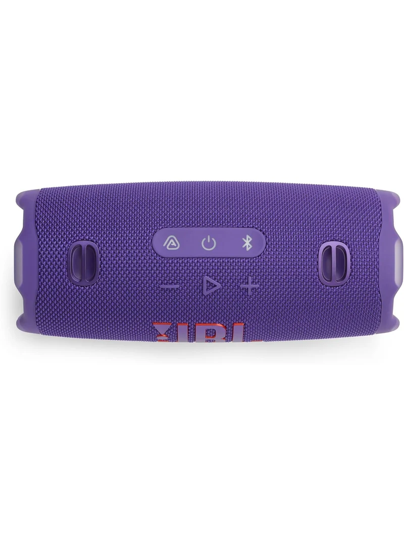 JBL Charge 6 - Portable Waterproof & Drop-Proof Bluetooth Speaker with a Sturdy/Removable Carrying Strap (Purple)
